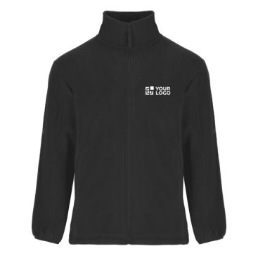 Veste polaire en polyester avec col montant pour homme 300 g/m² Roly