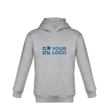 Sweat promotionnel en coton et polyester 320 g/m² THC Phoenix Kids avec zone d'impression