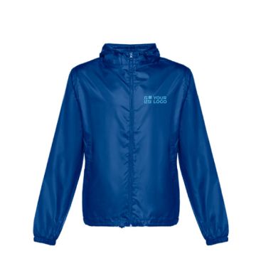 Vestes coupe-vent pour enfants en polyester 65 g/m² THC Dublin Kids avec zone d'impression