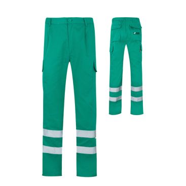 Pantalon de travail en sergé en coton et polyester 200 g/m² 