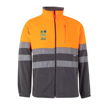 Veste softshell de travail grande taille en polyester 280 g/m² 