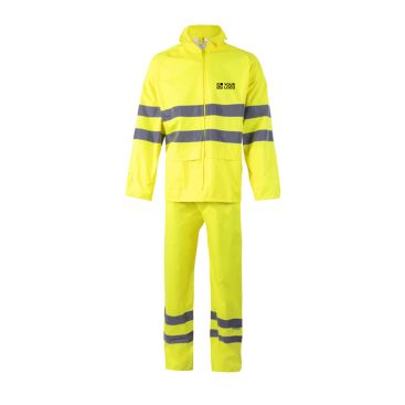 Habit de pluie de travail polyester réfléchissant 130 g/m² 