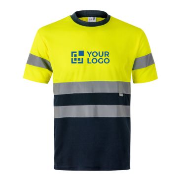 T-shirt technique de travail haute visibilité 140 g/m² 