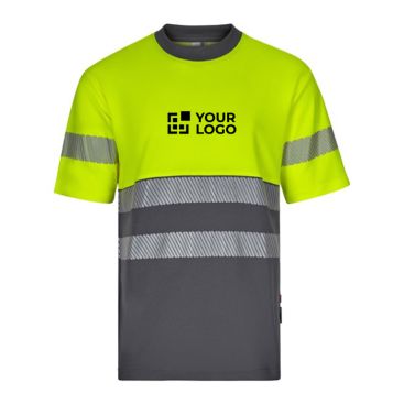 T-shirt de travail bicolore piqué de coton et polyester 150 g/m² 