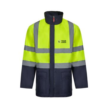 Parka de travail 4 en 1 bicolore avec revêtement 180 g/m² 