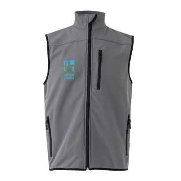 Gilet de travail softshell doublure polaire polyester 280 g/m² 