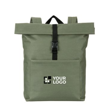 Sac à dos polyvalent avec fermeture roulante pour ordinateur 17,3