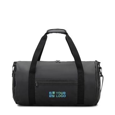 Sac de sport en polyester recyclé 600D avec compartiment à chaussures