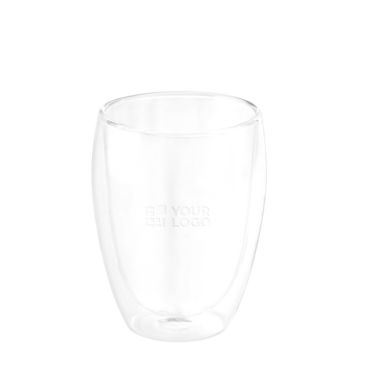Verre en verre avec isolation d’air à double paroi 350ml