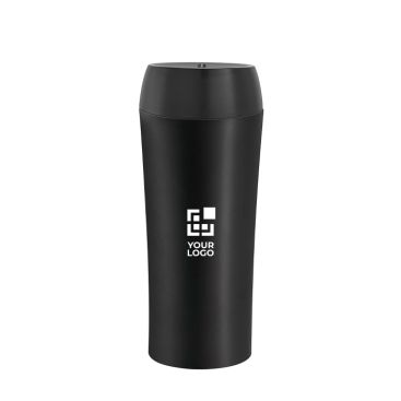 Mug isotherme avec système anti-goutte couleur noir