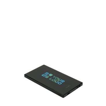 Batterie externe fine et résistante en acier inoxydable 5 000 mAh