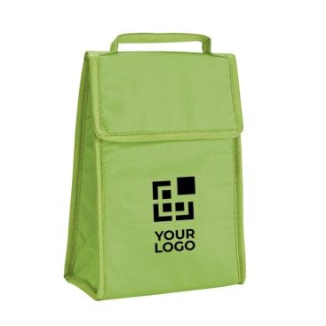 Sac isotherme pliable avec logo couleur bleu