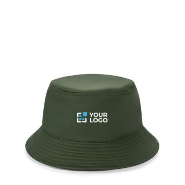 Chapeau Panama en polyester recyclé rPET, déperlant