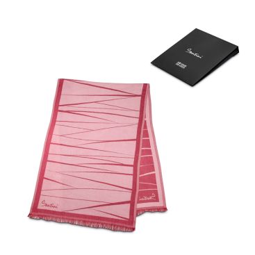 Foulard élégant pour femme en viscose et polyester 225 g/m²
