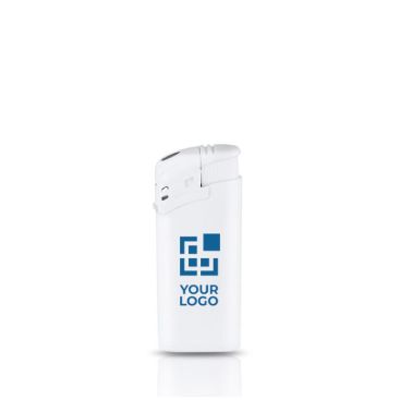Mini briquet électronique rechargeable avec zone d'impression