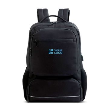 Sac à dos ordinateur avec poche isotherme et câble de charge 15,6