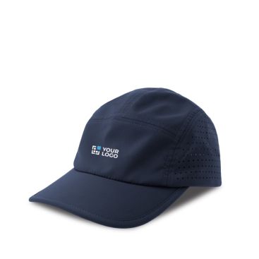 Casquette de sport en polyester recyclé anti-transpiration, 105 g/m²