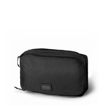 Trousse de toilette en plastique océanique avec 2 poches 96 g/m2