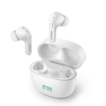 Casque Philips résistant aux éclaboussures et à la sueur avec zone d'impression
