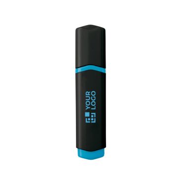Marqueur noir détails colorés |Dès 0,69€ avec zone d'impression