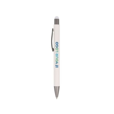 Stylo en papier durable avec pointeur de plusieurs couleurs avec zone d'impression