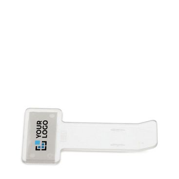 Support de voiture transparent pour utilisation du ticket de parking avec zone d'impression