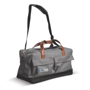 Sac de voyage avec multiples poches intérieures et extérieures avec zone d'impression
