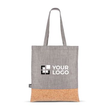 Tote bag en RPET avec base en liège et capacité de 10 kg