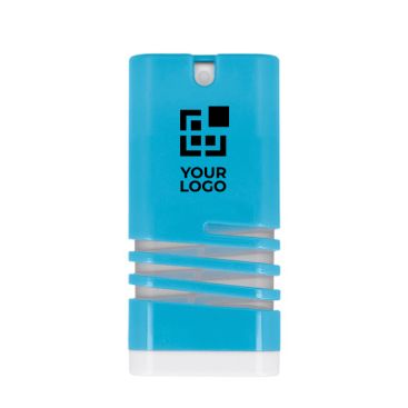 Distributeur de nettoyant pour les mains avec design coloré 20ml avec zone d'impression