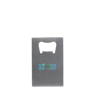 Décapsuleur en acier inoxydable en forme de carte de crédit