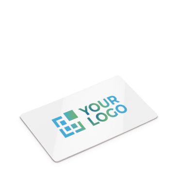 Carte de blocage RFID adapté à un porte-cartes avec zone d'impression