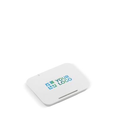 Chargeur sans fil et support avec finitions pour mobile 5W avec zone d'impression