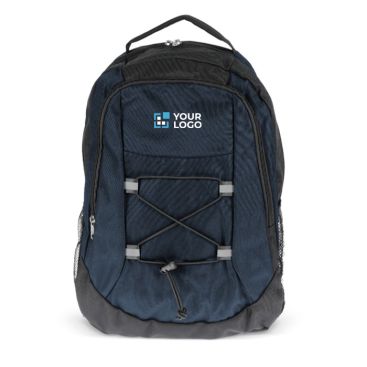 Sac à dos pour ordinateur en RPET avec compartiments intérieurs avec zone d'impression