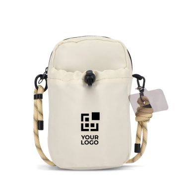 Sac bandoulière avec espace pour une bouteille d’eau de 500 ml