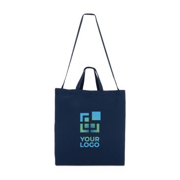 Sac en coton OEKO-TEX multicolore à double anses 220 g/m²