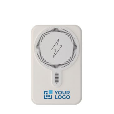 Chargeur sans fil MagSafe avec entrée USB-A et USB-C avec zone d'impression