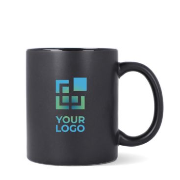 Tasse en céramique avec finition mate et contour brillant 350 ml