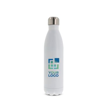 Gourde en acier inoxydable à double paroi hermétique 750ml avec zone d'impression