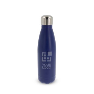 Gourde hermétique en acier inoxydable en plusieurs couleurs 500ml avec zone d'impression