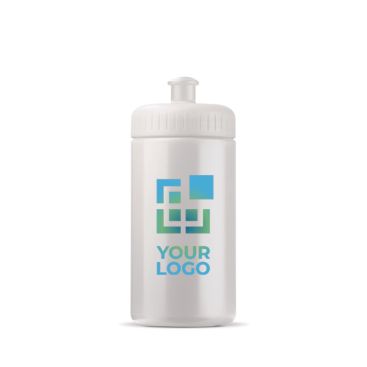 Bidon sportif en bioplastique sans BPA fabriqué en UE 500ml avec zone d'impression