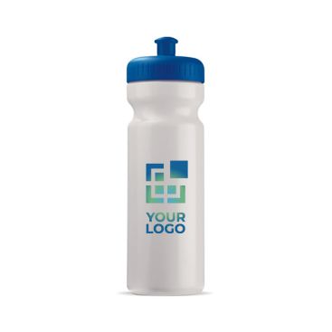 Bidon sportif en plastique organique fabriqué en UE 750ml avec zone d'impression