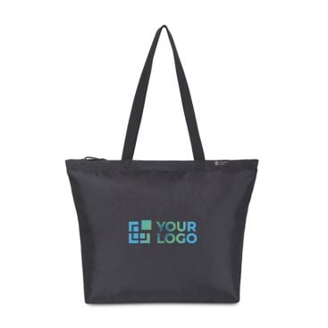 Tote bag en RPET avec poche intérieure pour bouteille d’eau