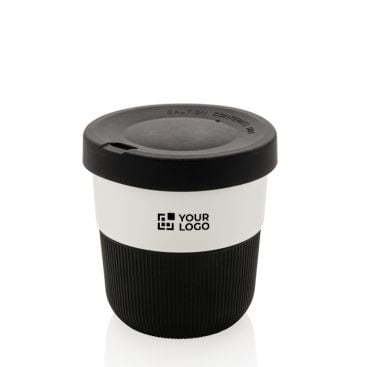 Gobelet à café à emporter personnalisé avec zone d'impression