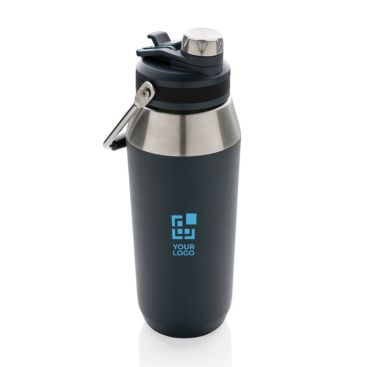 Grande bouteille thermos avec bouchon avec paille 1L Slender