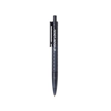 Stylo écologique au design géométrique avec encre bleue Dokumental®