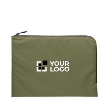 Pochette élégante pour ordinateur portable avec zone d'impression
