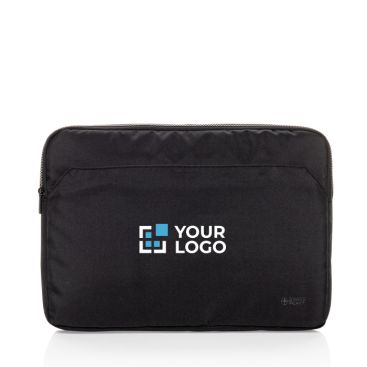Housse en RPET avec doublure et poche frontale Swiss Peak, PC 15,6”