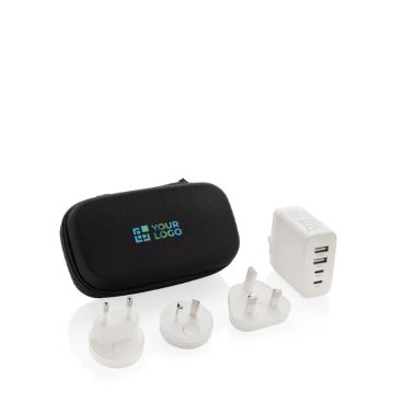 Chargeur de voyage multirégional avec sac de voyage intégré