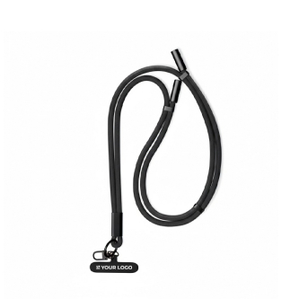 Tour de cou impression intégrale pour téléphone avec chargeur Type C