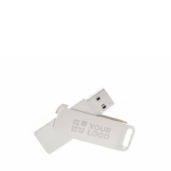 Clé USB impression intégrale avec corps et clip en métal